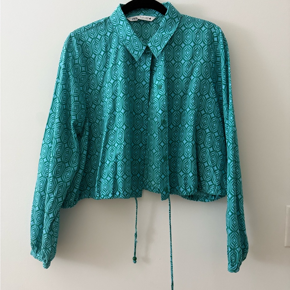 Zara Geometric Women's Top size L